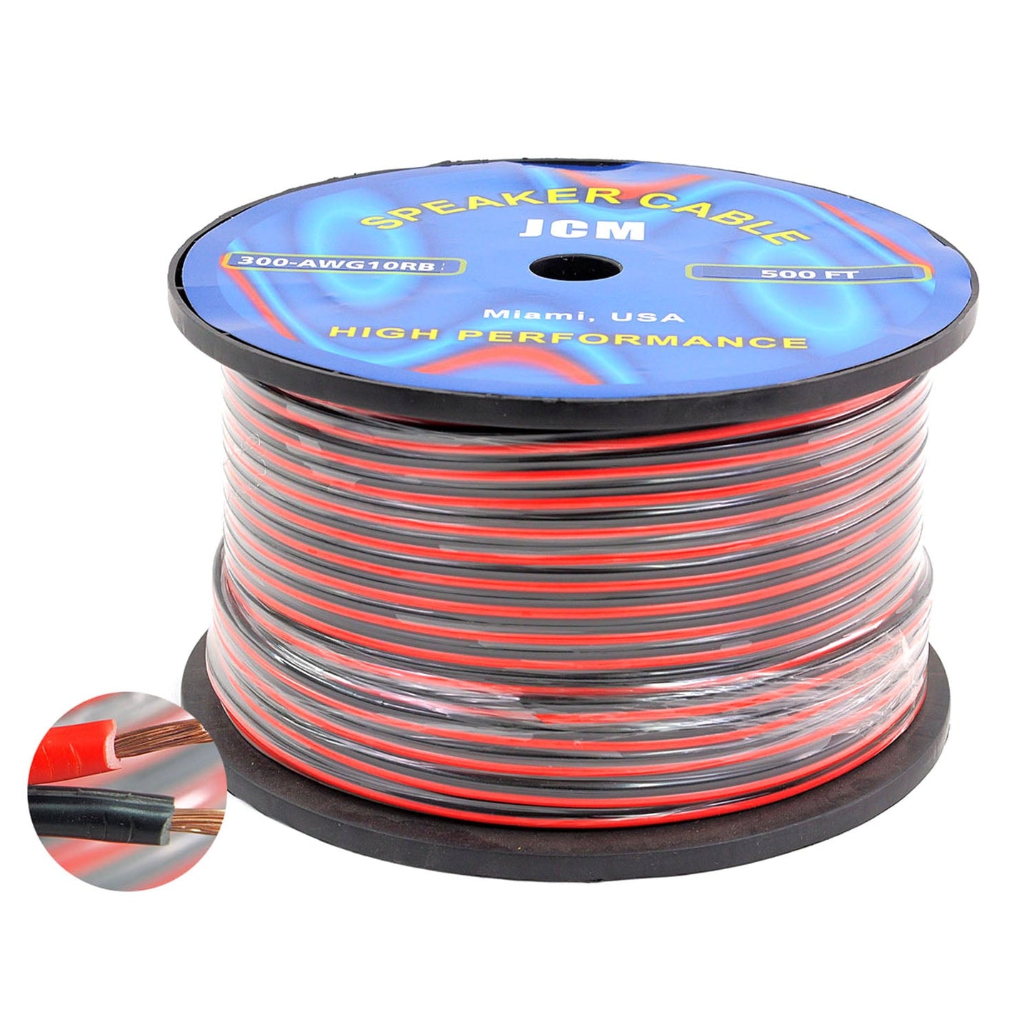 300-AWG10/RB 500FT 10GA 2C R/B Spezialkabel