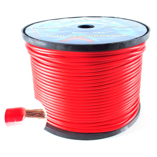 300-GA10/R500FT 500FT 10GA rotes Kabel