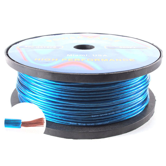 300-GA16/CB500F 500FT 16GA Clear/Blue Wire