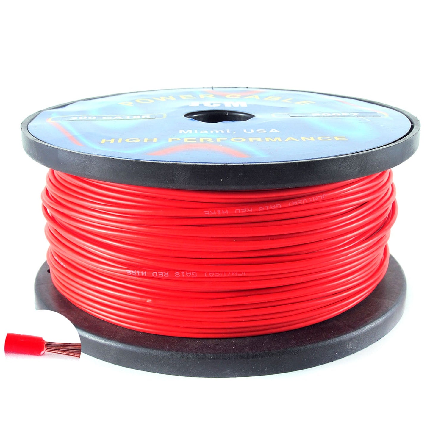 300-GA18/R500FT 500FT 18GA rotes Kabel