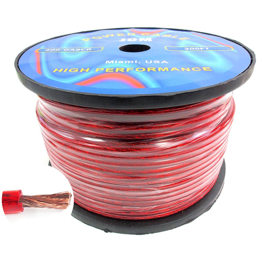 300-GA8/CR300FT 300FT 8GA Klares/Rotes Kabel