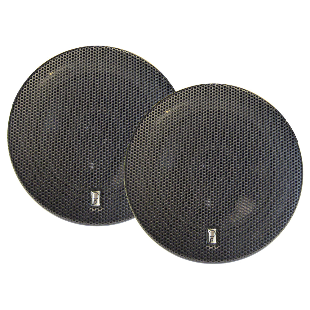 Poly-Planar MA-8506 6" 200 Watt Titanium Series Speakers - Black [MA8506B]