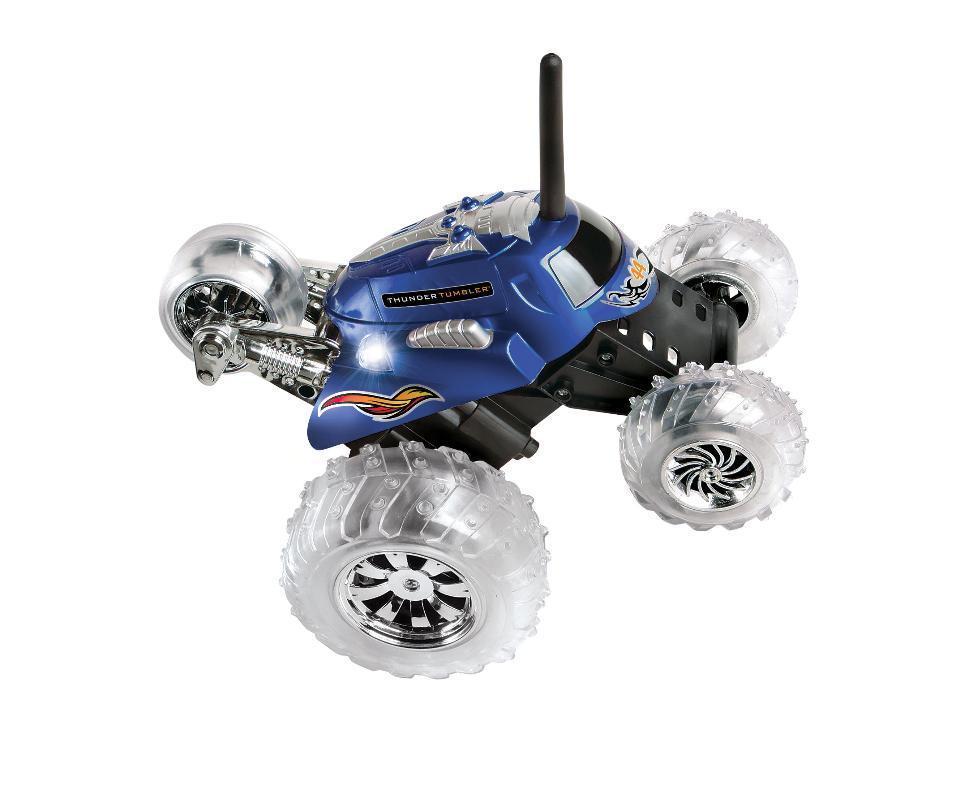 Sharper Image Thunder Tumbler RC Car Blue