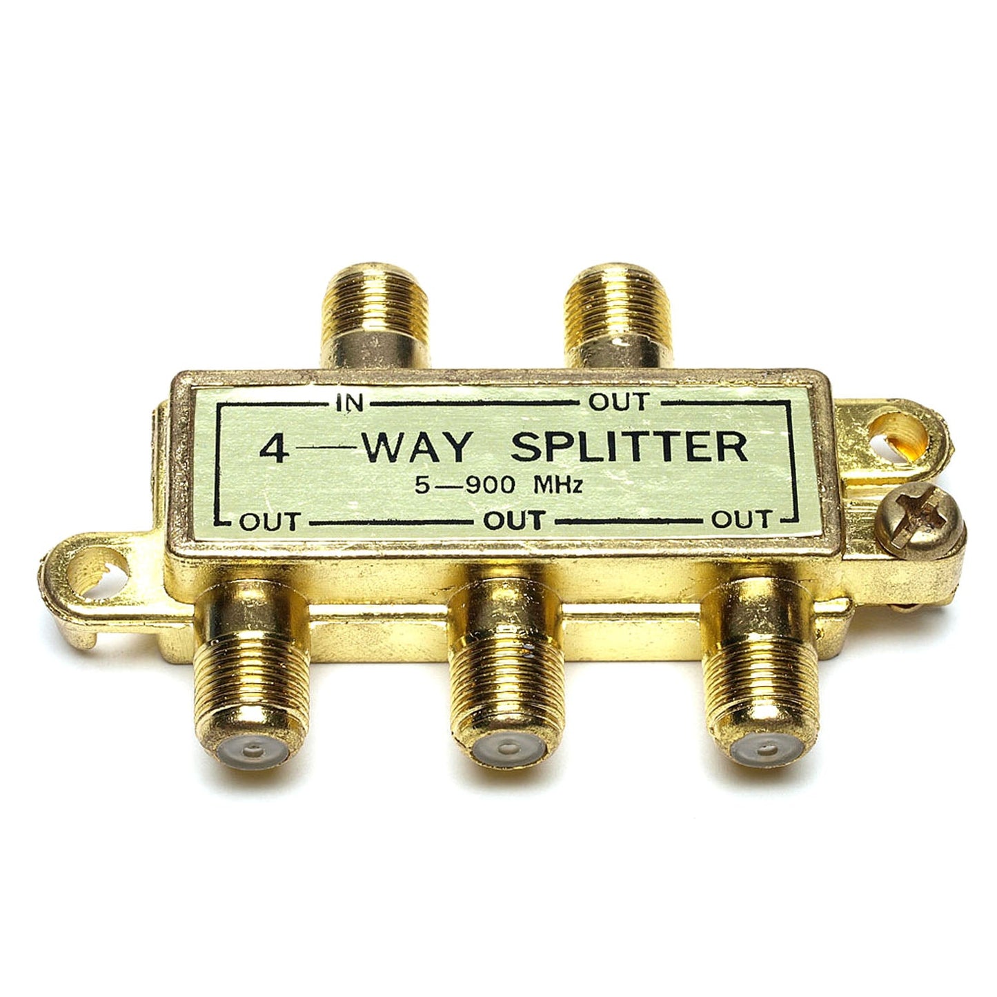 39-5304G 4-Wege-Goldsplitter 5-900 MHz