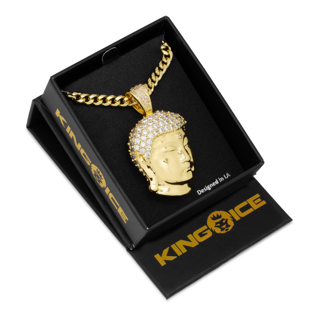 3D Boss Enlightened Buddha Necklace