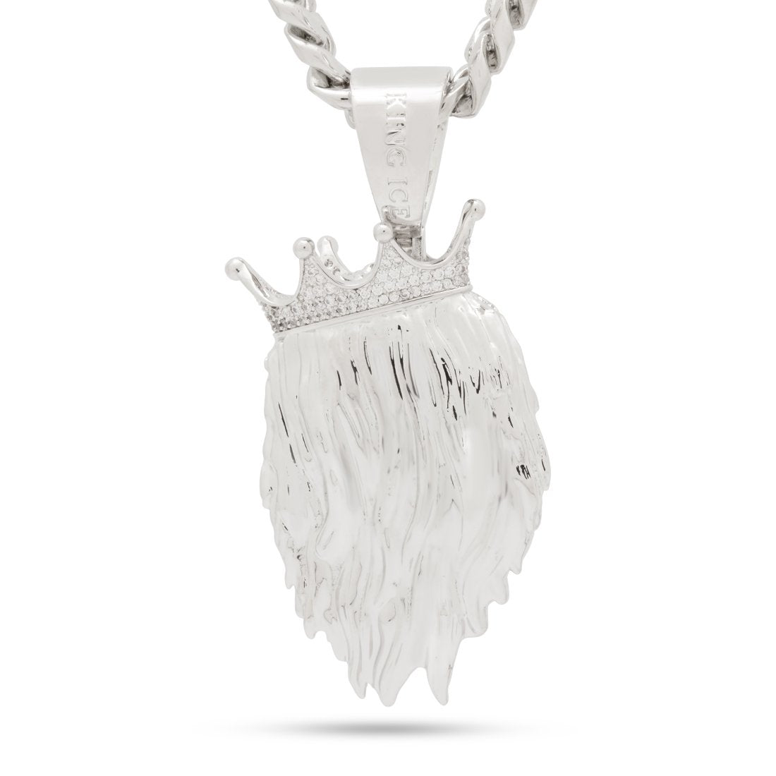 3D Boss Roaring Lion Necklace