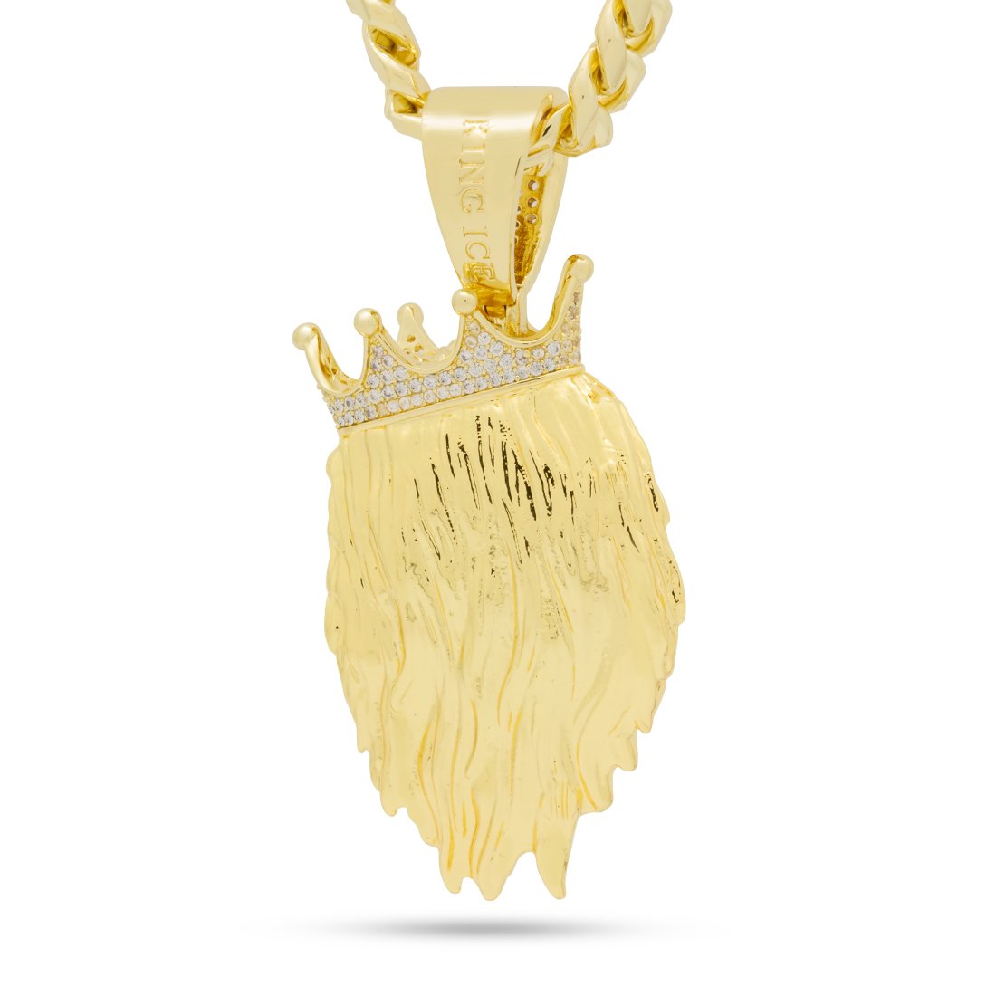 3D Boss Roaring Lion Necklace