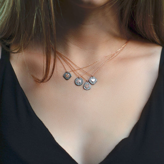 Kieselstein Halsketten