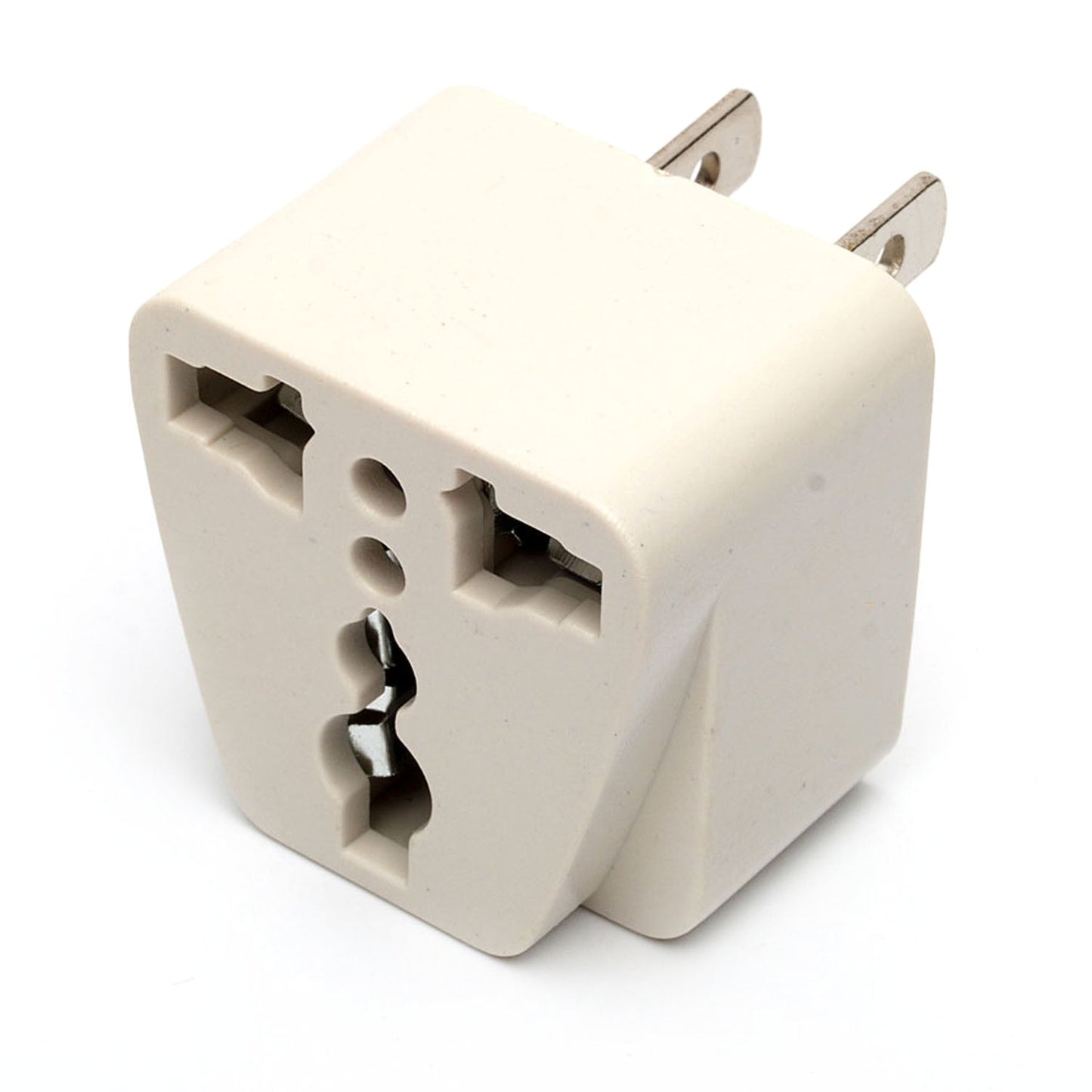 45-U111 2P Ac Falt Plug to3p Mult Jack