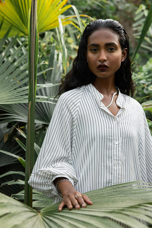 Button Down Striped Shirt