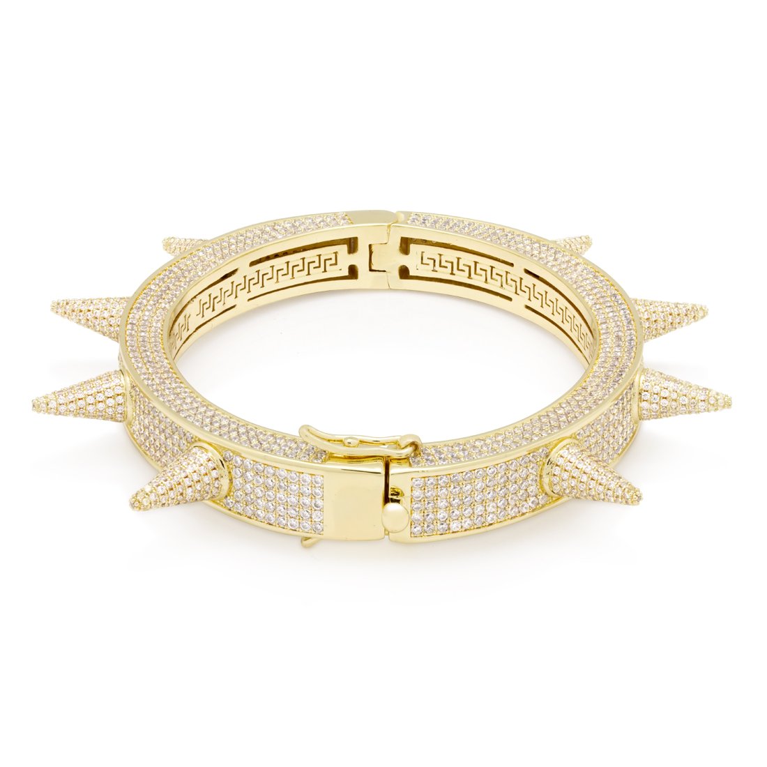 4mm Spike Studded Bangle Bracelet