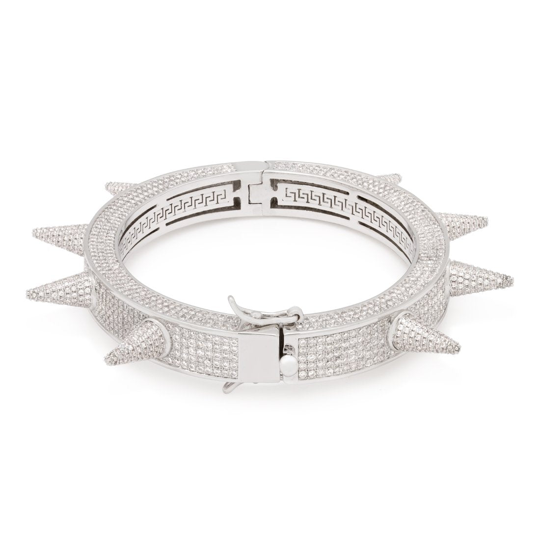 4mm Spike Studded Bangle Bracelet