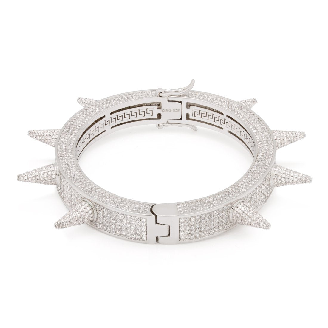 4mm Spike Studded Bangle Bracelet