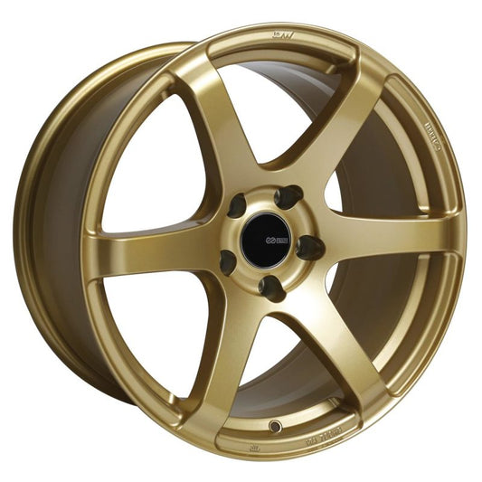 Enkei T6S 18x8 45mm Offset 5x100 Lochkreis 72.6 Bohrung Goldfelge