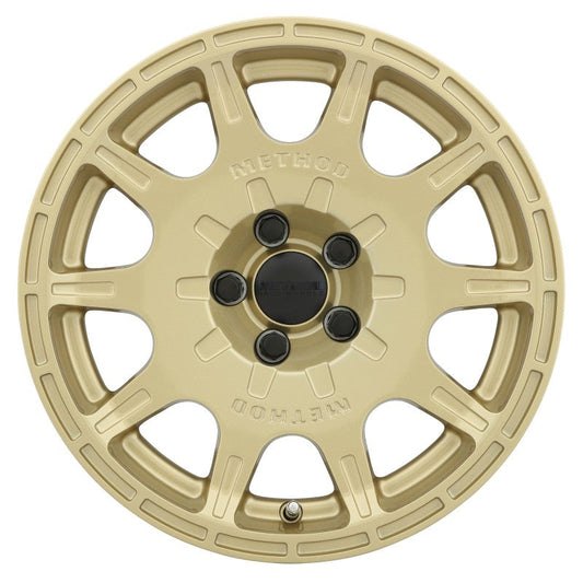 Method MR502 VT-SPEC 2 15x7 +15mm Offset 5x100 56.1mm CB Gold Wheel