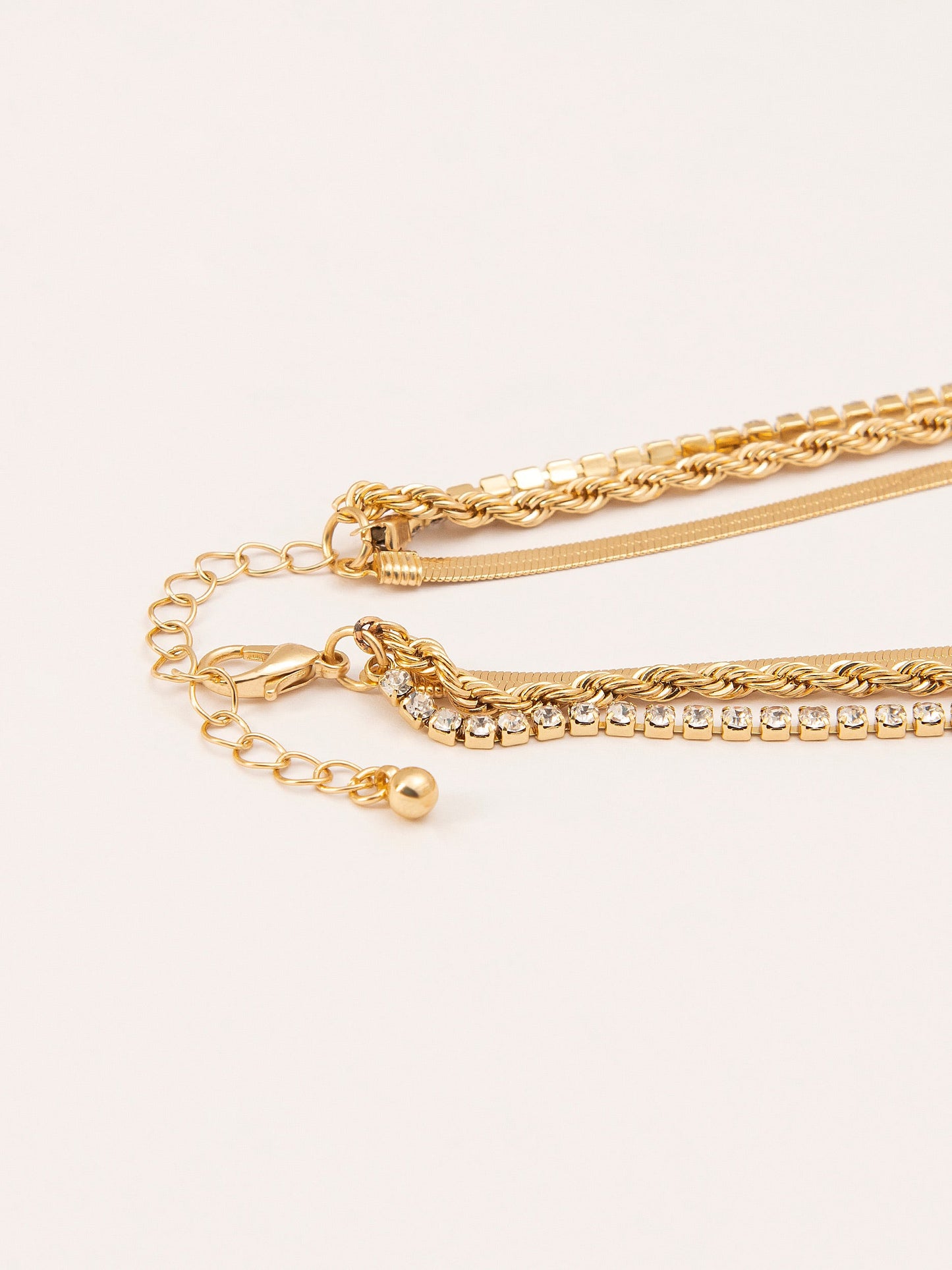 Gleaming Layered Necklace