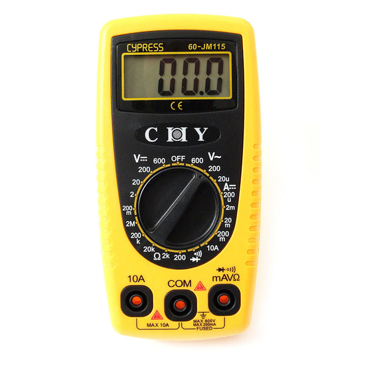 60-JM115 Digital multimeter b/y case