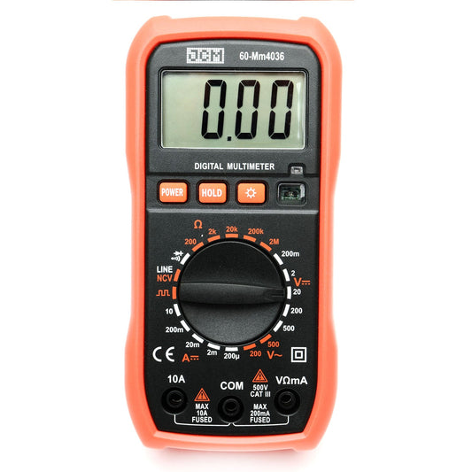 60-MM4036 Digital multimeter w/case