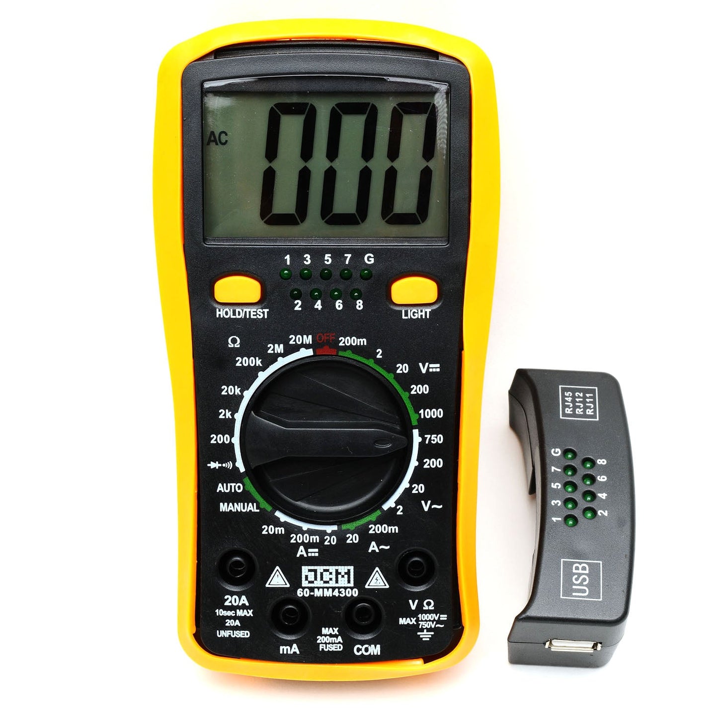 60-MM4300 Digital cable multimeter w/c