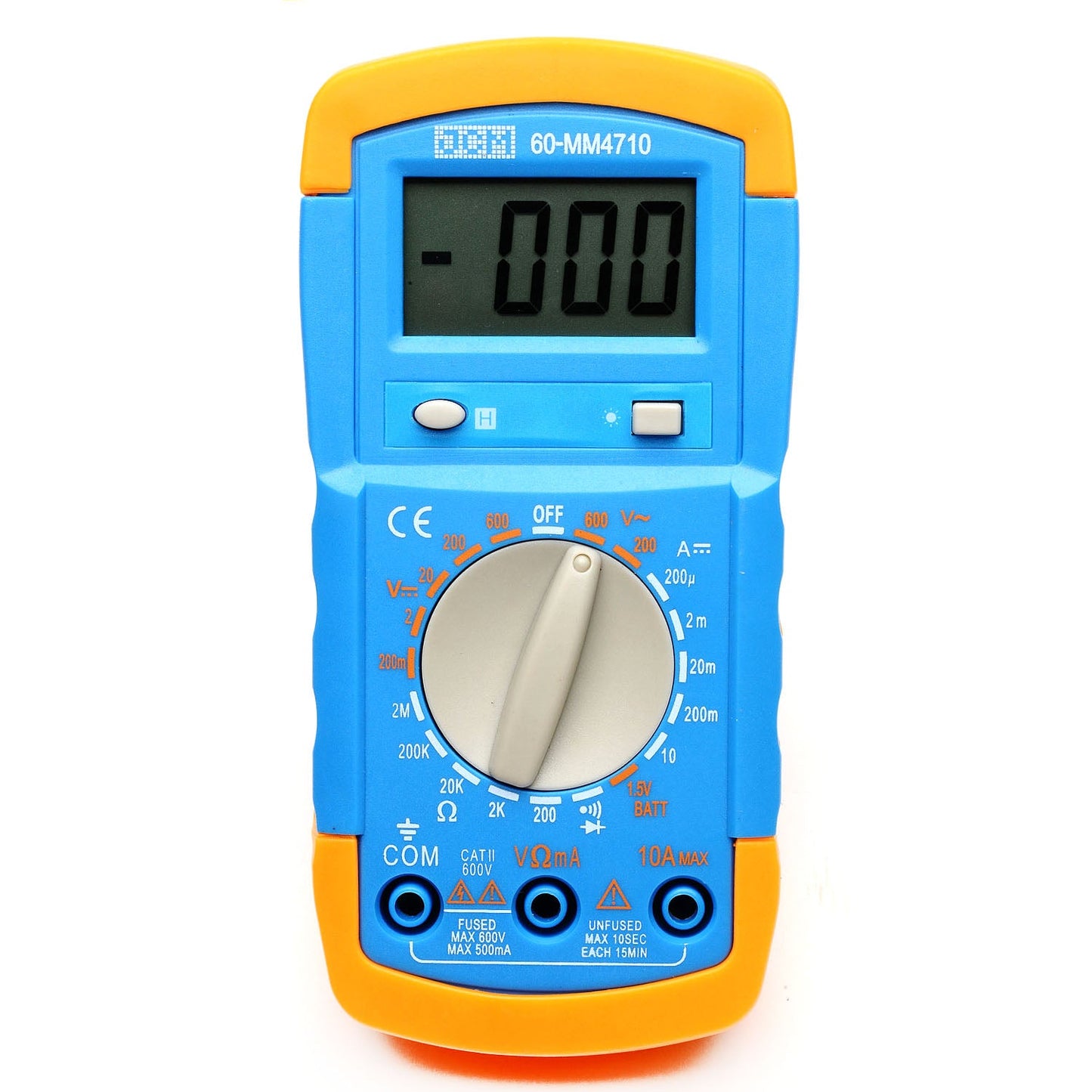 60-MM4710 Digital multimeter blue/orange