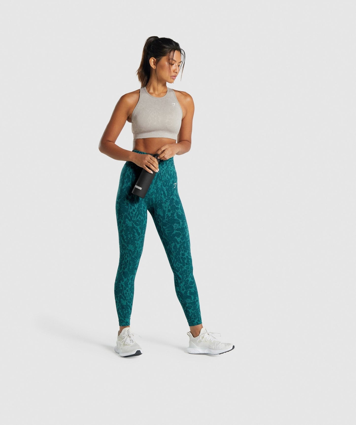 Gymshark 20oz Strohflasche - Schwarz