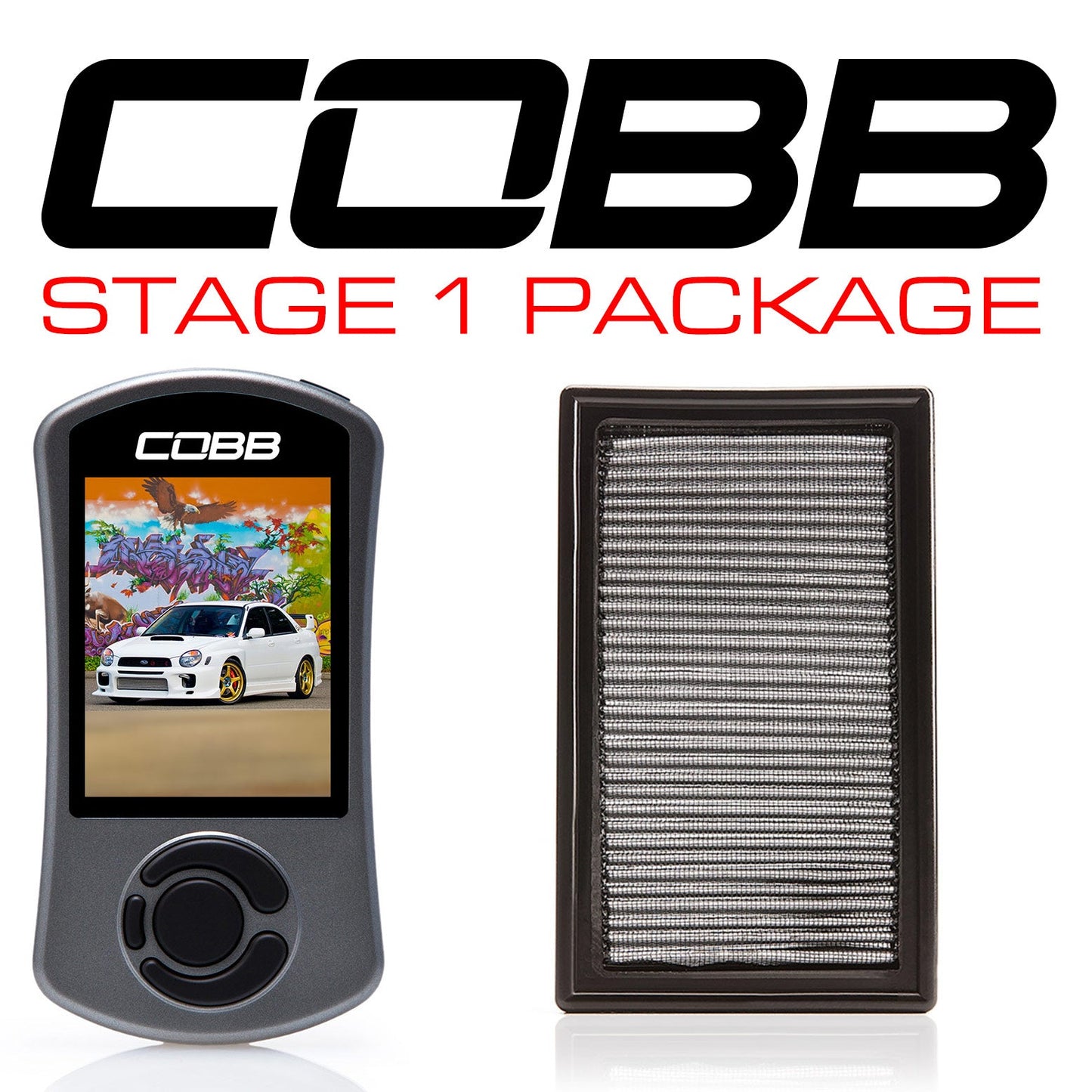 COBB Subaru 02-05 WRX Stage 1 Power Package mit V3 (cobb612X01)