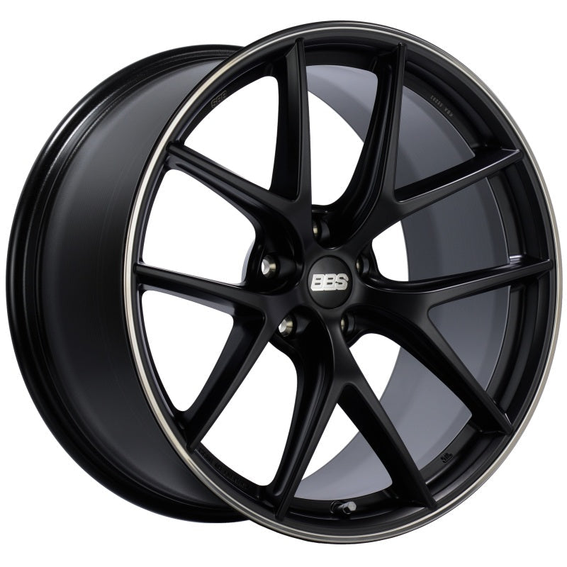 BBS CI-R 19x9 5x120 ET44 Satin Black Felgenschutzrad -82mm PFS/Clip erforderlich