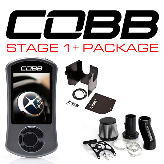 COBB SUBARU 05-06 LGT / OBXT اسٹیج 1+ پاور پیکیج W / V3 (COBB624X01P-BK)
