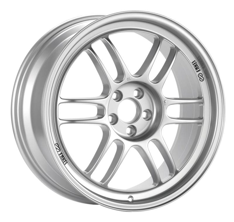 Enkei RPF1 17x8 5x114,3 35 mm Versatz 73 mm Bohrung Silberfelge Evo 8/9 (enk3797806535SP)