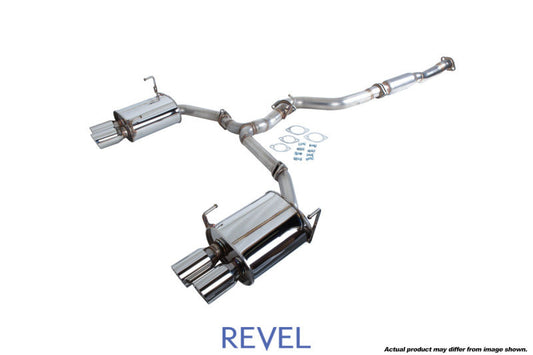 Revel Medallion Touring-S Catback-Auspuff – Doppelschalldämpfer/Vierfachrohr 15-17 Subaru Impreza WRX/Sti