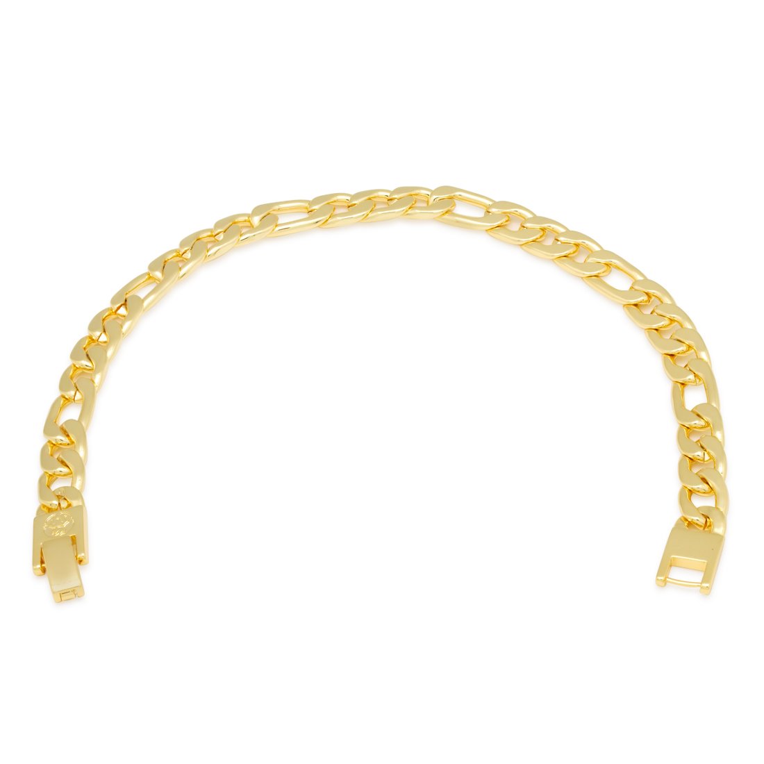 8mm Figaro Bracelet