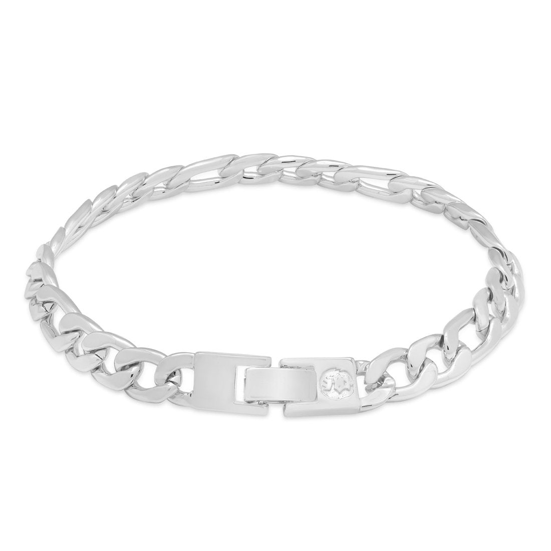 8mm Figaro Bracelet