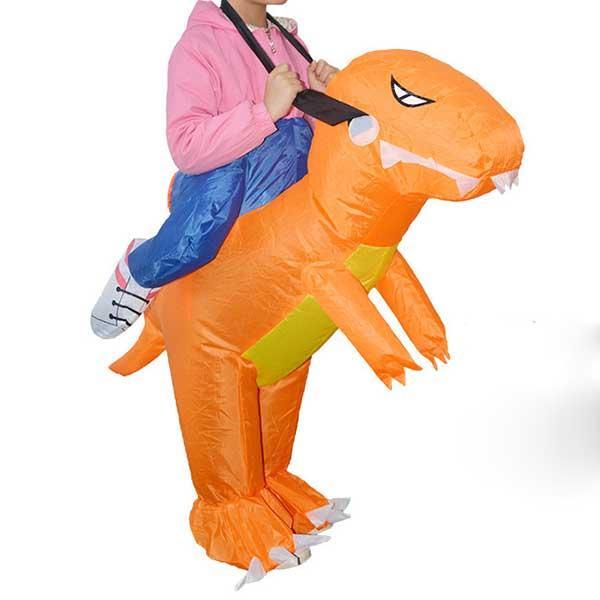 डायनासोर inflatable सूट