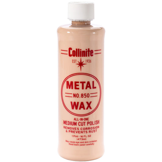 Collinite 850 Metallwachs - Politur mit mittlerem Schliff - 16 oz [850-16OZ]