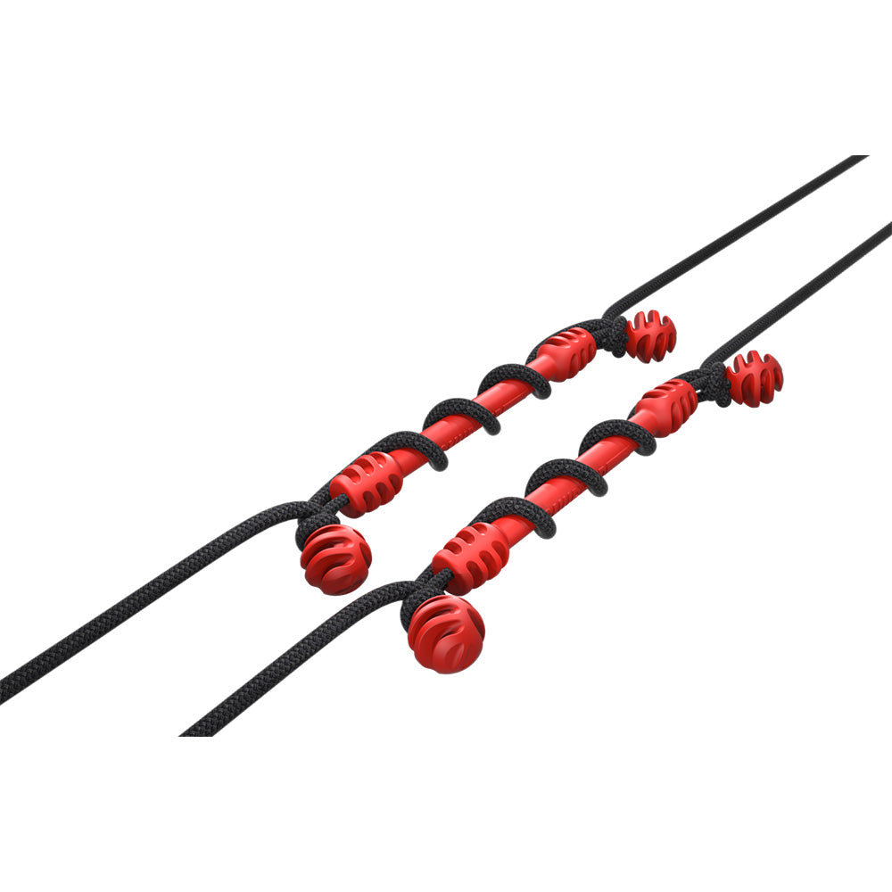 Snubber - Buoy Red Snubber Twist - Pair [S61206]