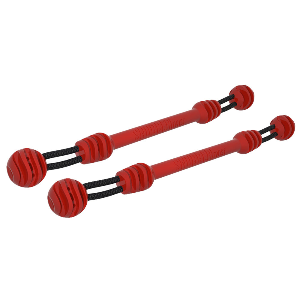 Snubber - Buoy Red Snubber Twist - Pair [S61206]