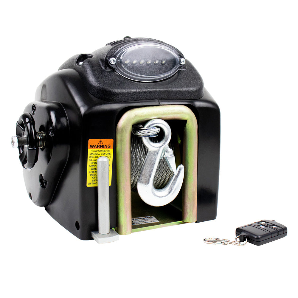 Powerwinch RC23 Anhängerwinde mit 20 Gurten [P55750-S]