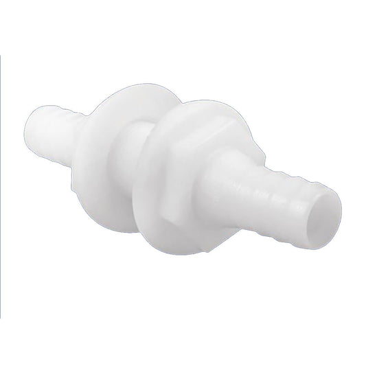 Attwood White Plastic Double Ended Connector - 3/4" Inner Diameter [3878-3]