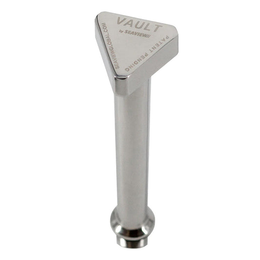 Seaview Polished Stainless Steel Vault Central Drain Plug [SV102VCSS]