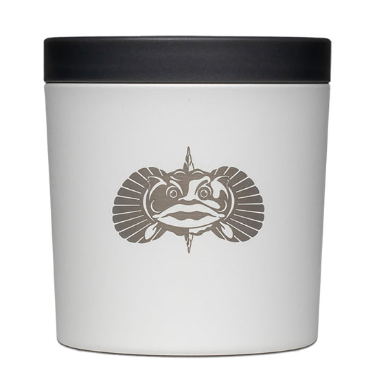Toadfish Anchor Non-Tipping Any-Beverage Holder - White [1047]