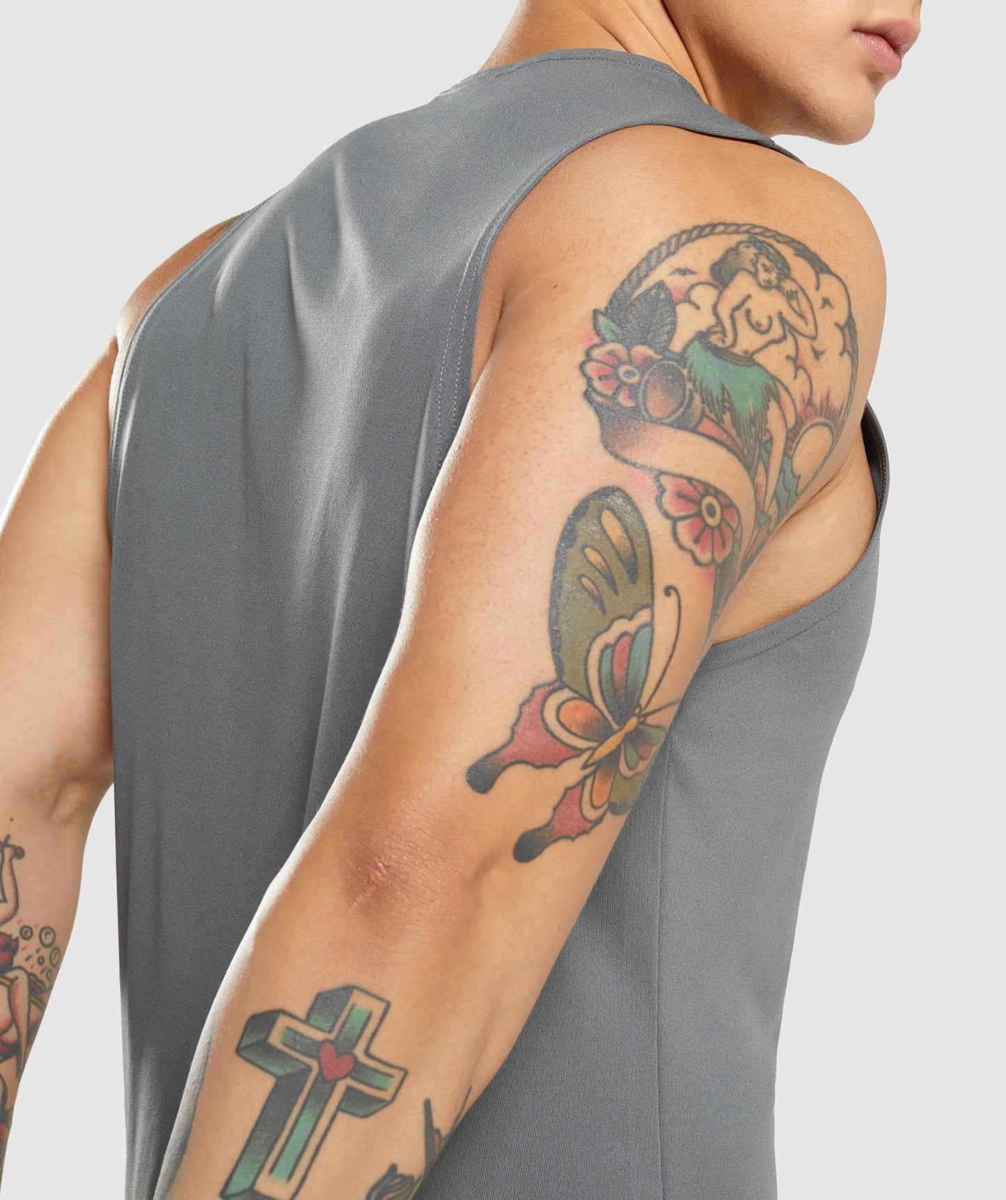 Gymshark Ankunft Tank - grau
