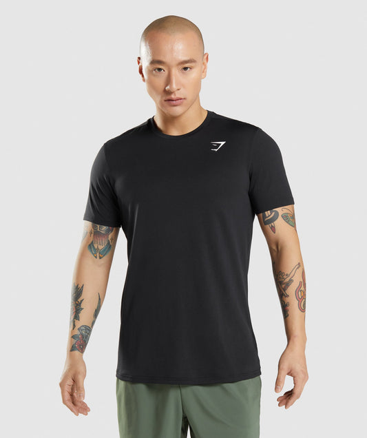 Gymshark Arrival T-Shirt - Black