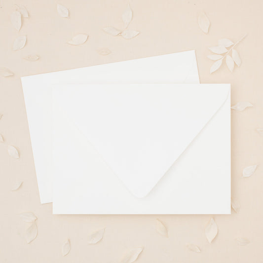 White A7 Outer Envelopes (10 Pack)