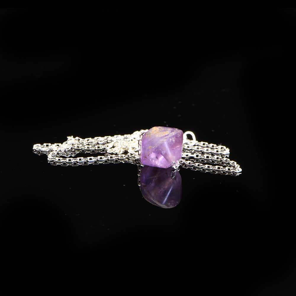 Ein römischer Amethyst-Perlenanhänger, ca. 1. Jahrhundert v. Chr./n. Chr.