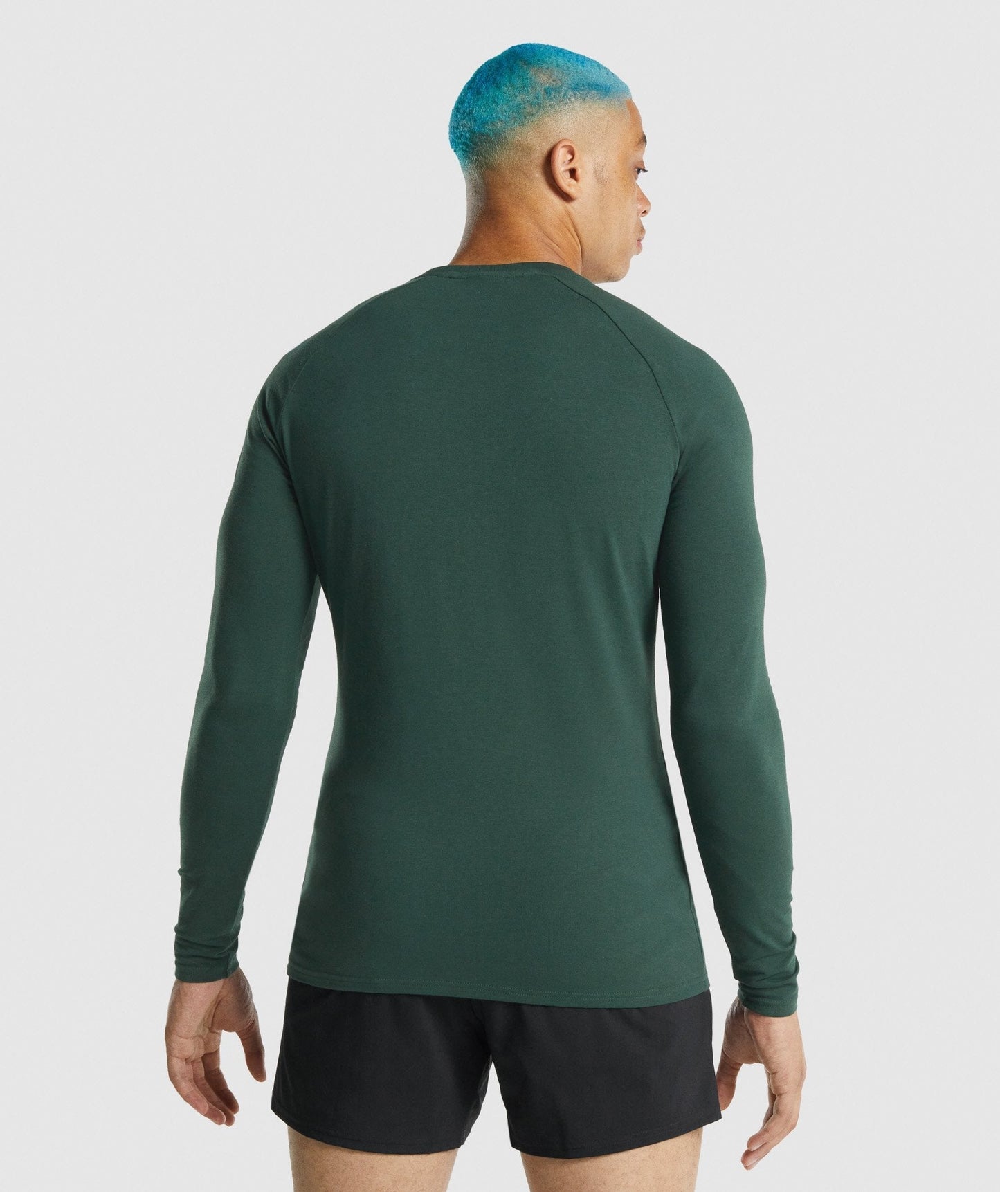 Gymshark Apollo Langarm T -Shirt - dunkelgrün