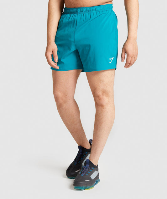 Gymshark Arrival 5" Shorts - Teal