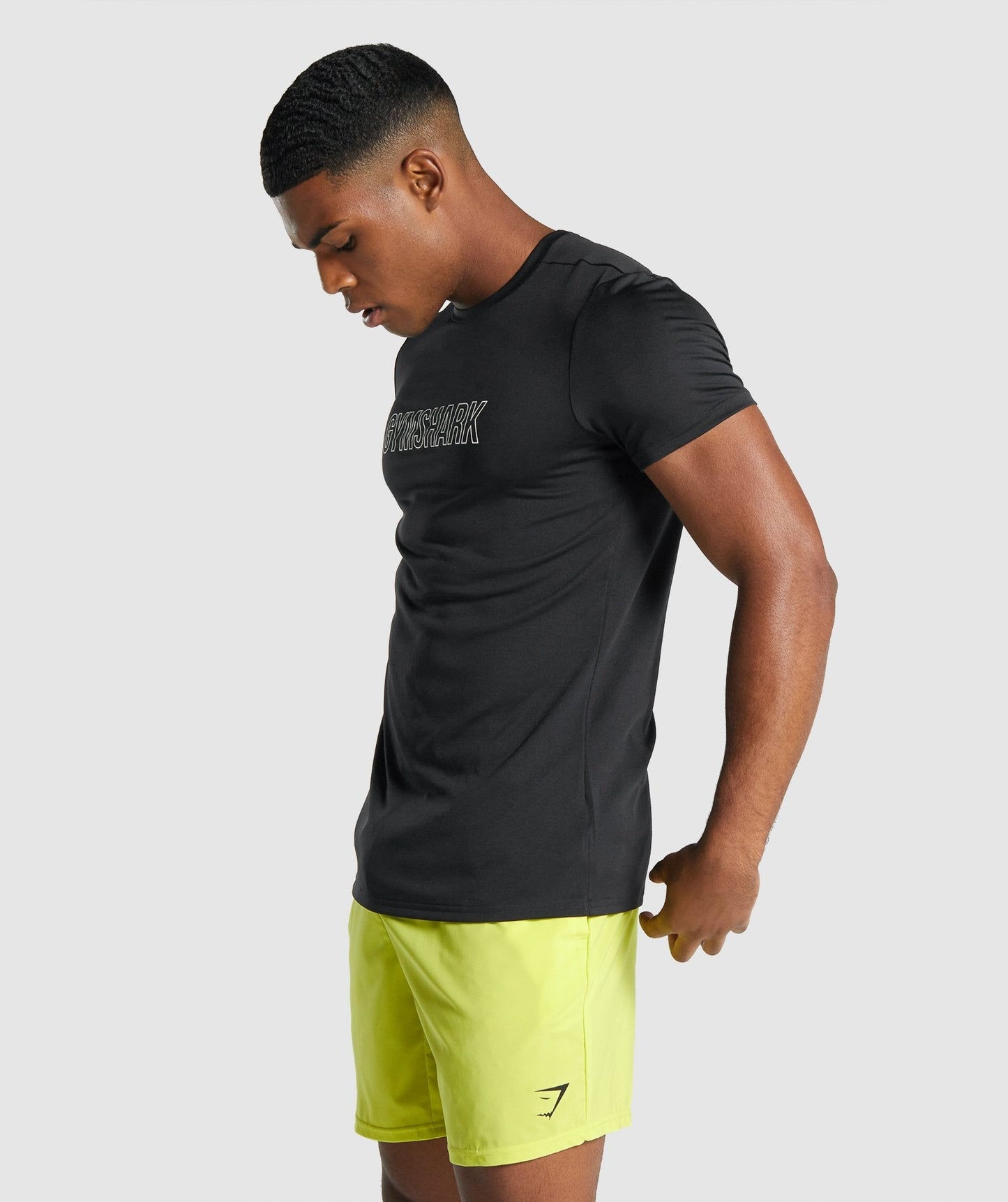 Gymshark Arrival Graphic T-Shirt - Black