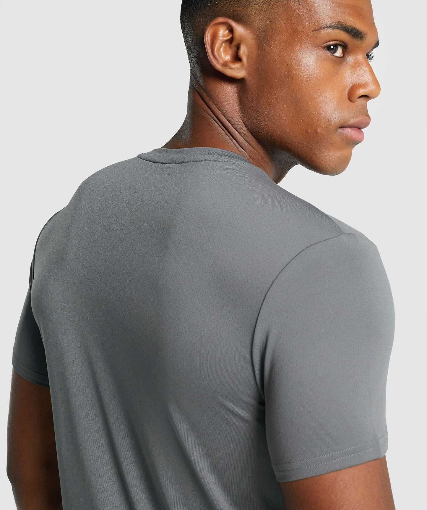 Gymshark Ankunft Grafisches T -Shirt - Holzkohle