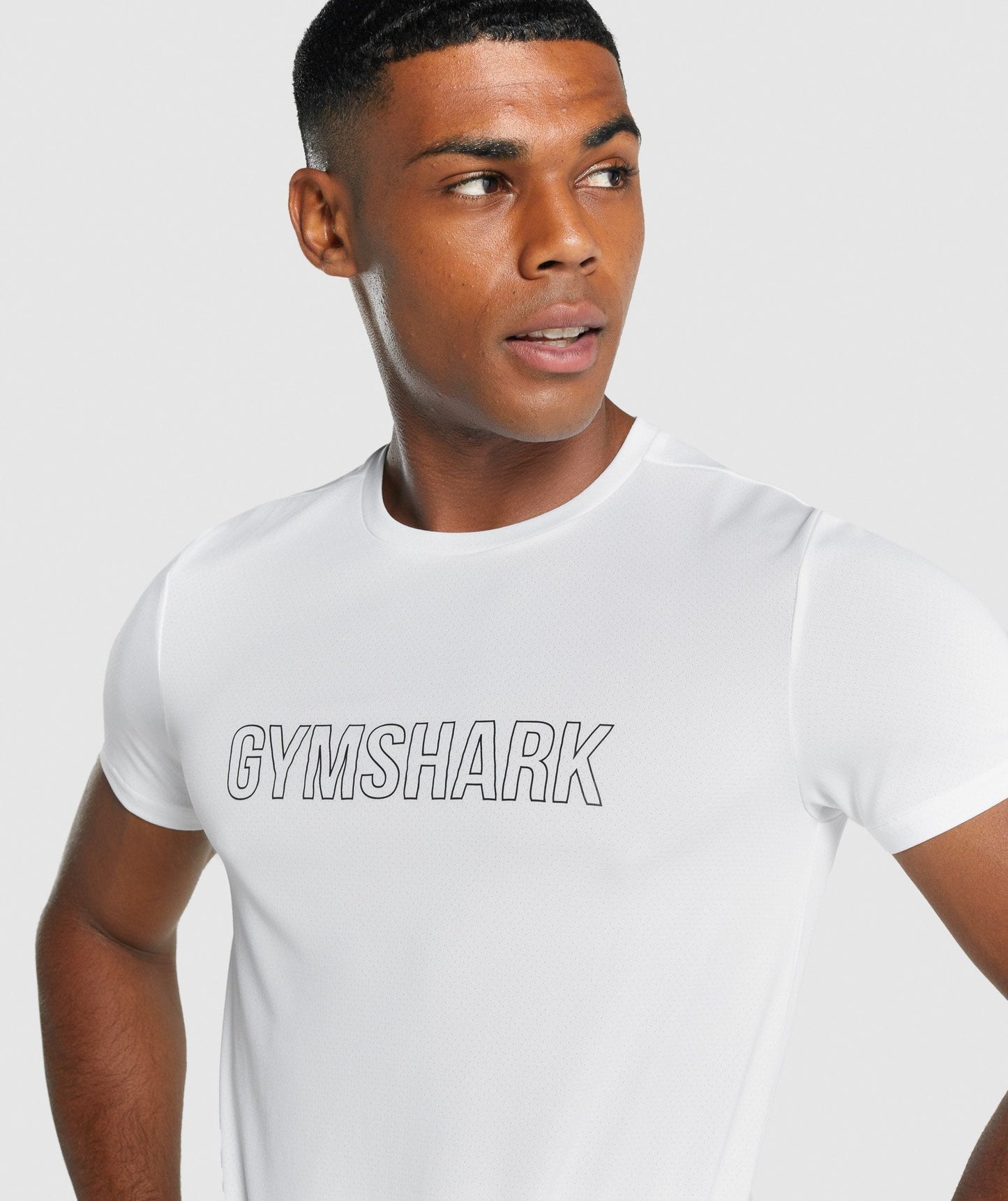 Gymshark Arrival Graphic T-Shirt - White