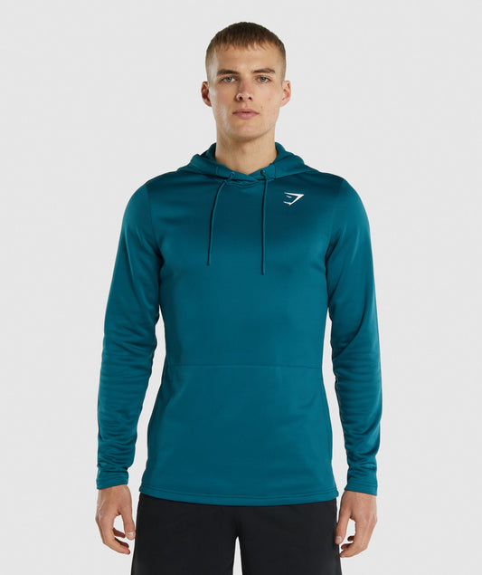 Gymshark Ankunft Hoodie - blaugrün